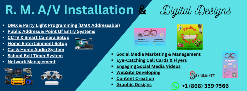 R. M. Audio/Video Installation & Digital Designs